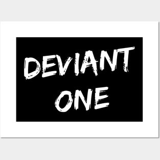 Deviant One© (Lettering) Posters and Art